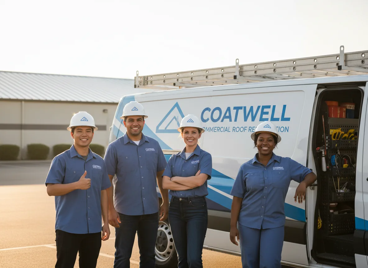 Commercial roof coating company in Lawson, MO
